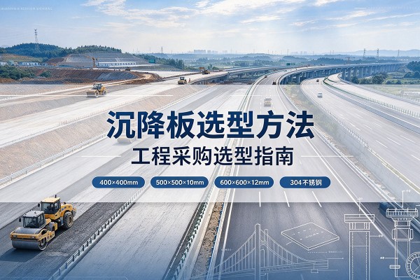 王益沉降板选择方法