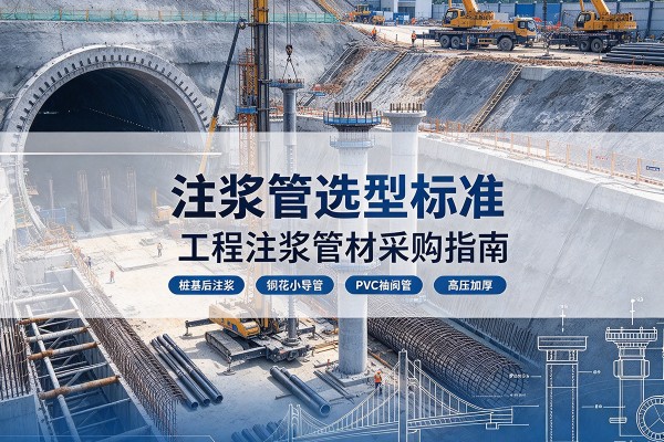 王益注浆管选型标准