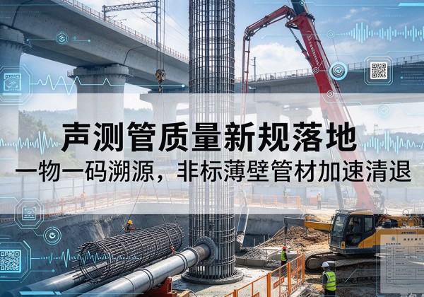 王益声测管质量新规落地，一物一码溯源，非标薄壁管材加速清退