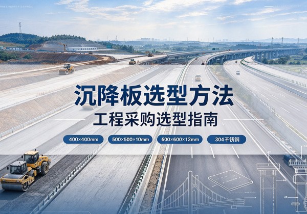 王益沉降板选择方法